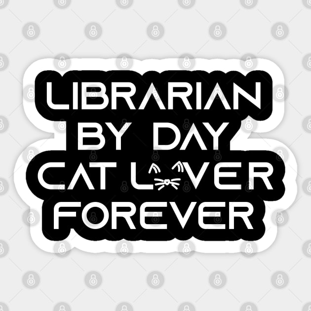 librarian Sticker by Elhisodesigns